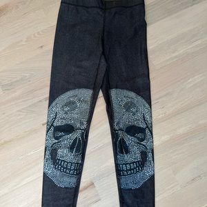 Terez skull leggings